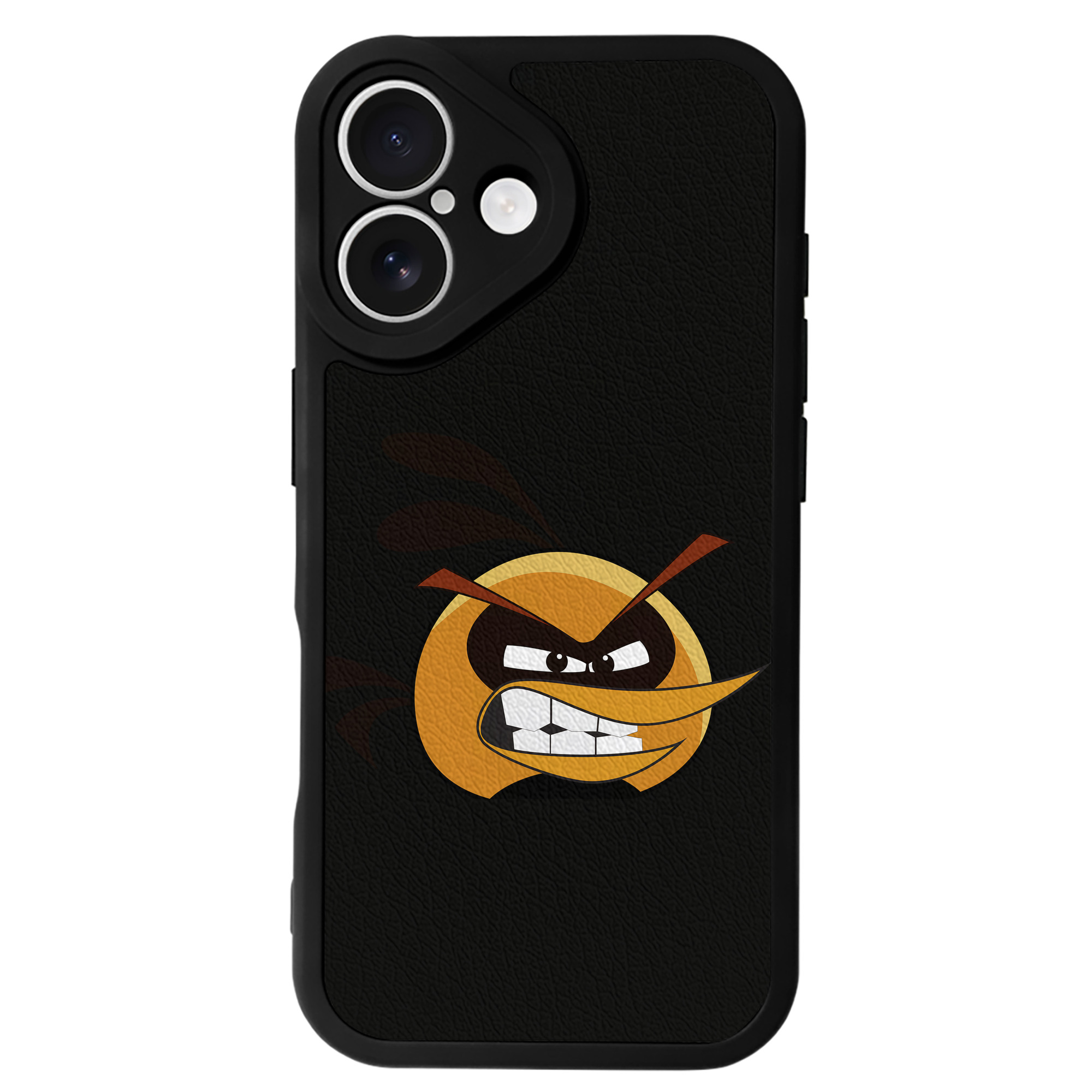 （画像用） Angry Birds アングリーバード 【iPhone 16シリーズ対応】シリコンスマホケース（レザー調） 材質：シリコン